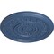 Ekena Millwork Marseille Ceiling Medallion (Fits Canopies up to 4 1/4"), Hand-Painted Americana, 16 1/8"OD x 5/8"P CM16MAAMF - alternate 4